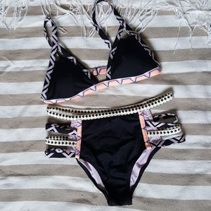 Victoria's Secret High waisted tribal bikini